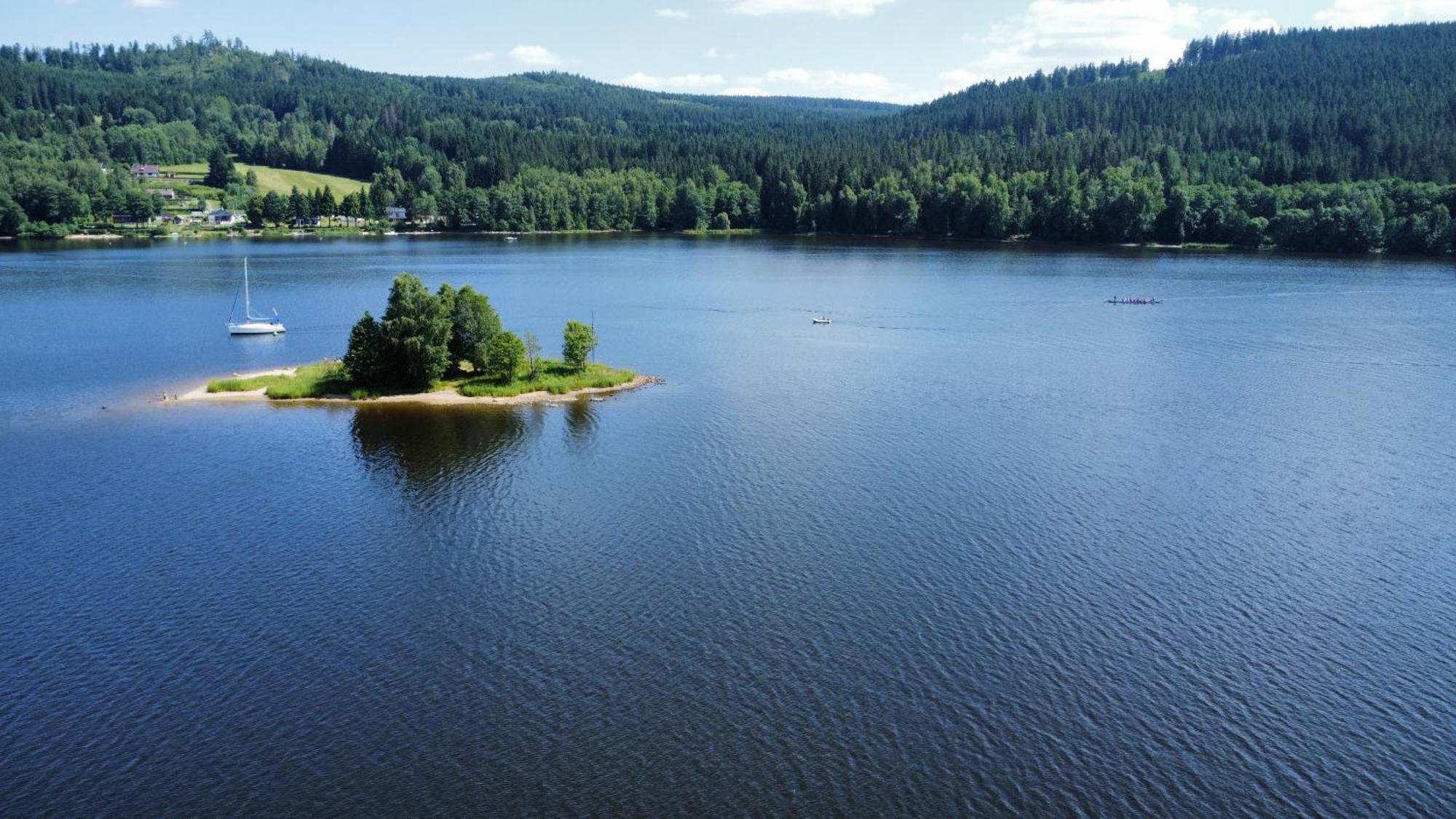 Hauslipno Bungalov Na Lipne Lipno nad Vltavou Exteriör bild