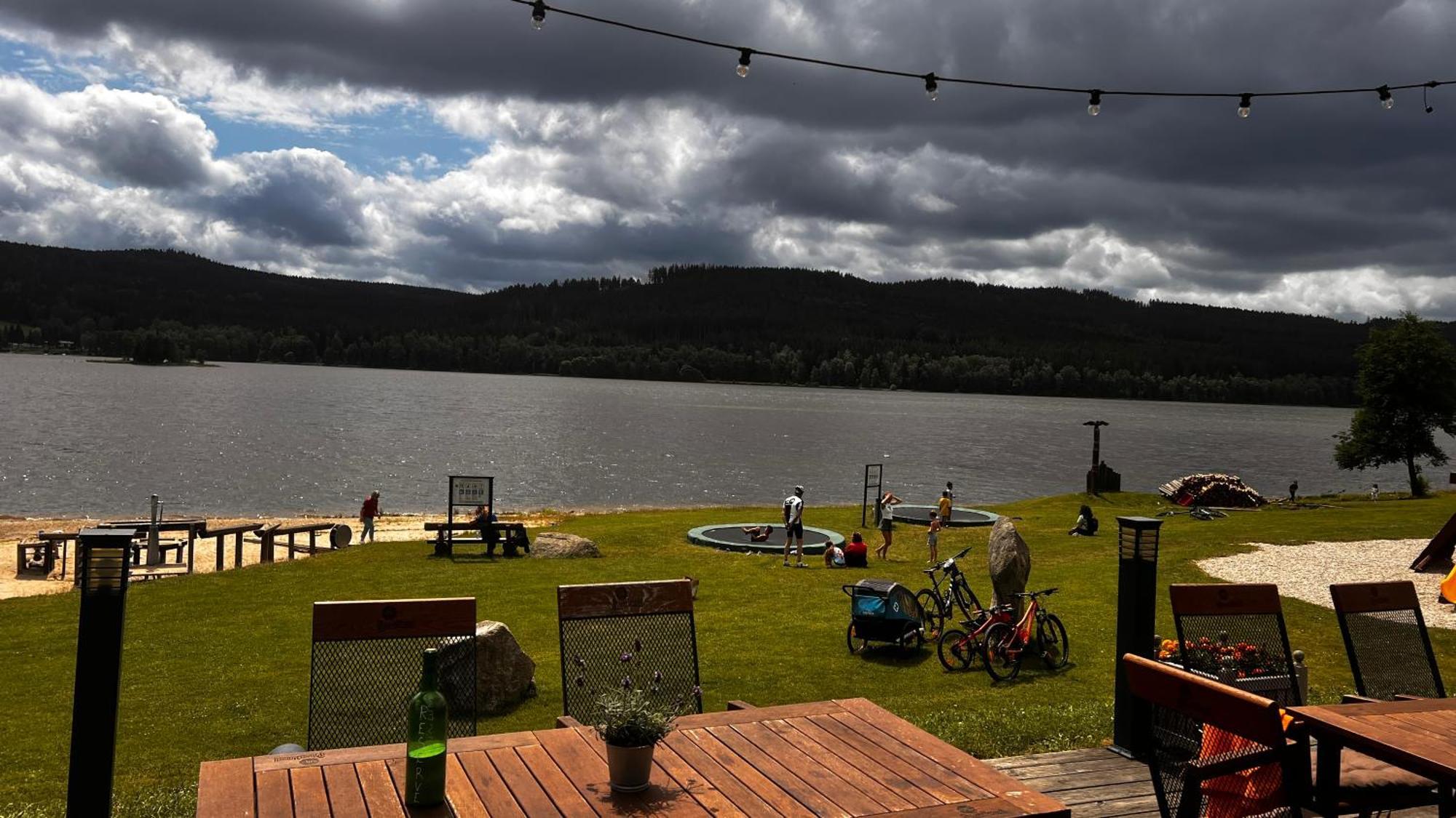 Hauslipno Bungalov Na Lipne Lipno nad Vltavou Exteriör bild